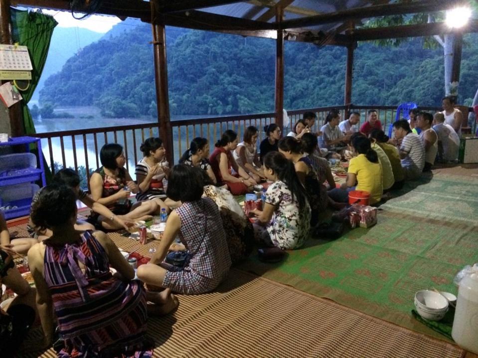 Hoàng Nguyên Homestay Ba Be Exterior foto