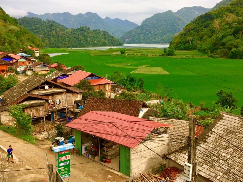 Hoàng Nguyên Homestay Ba Be Exterior foto