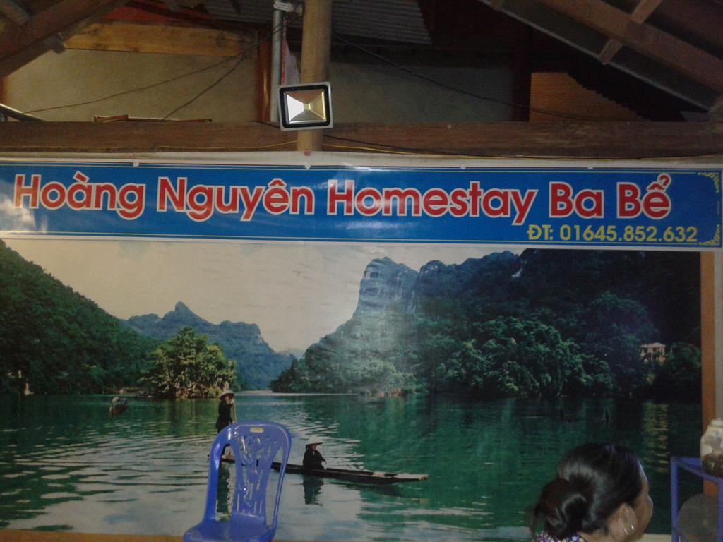 Hoàng Nguyên Homestay Ba Be Exterior foto